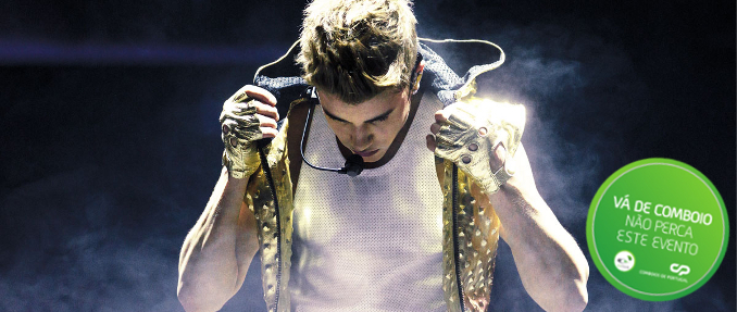 Vá de comboio ao concerto de Justin Bieber