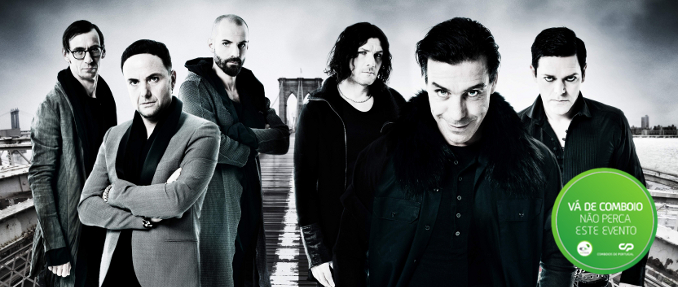 Vá de comboio ao concerto de Rammstein