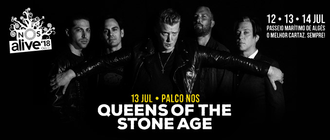 Queens Of The Stone Age confirmados co NOS Alive’18 dia 13 de Julho